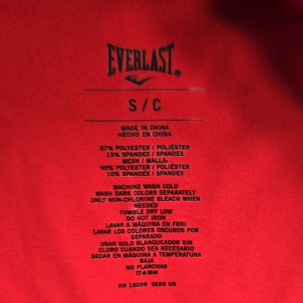 Everlast Red Boxer Briefs Athletic Fit - Picture 3 of 4